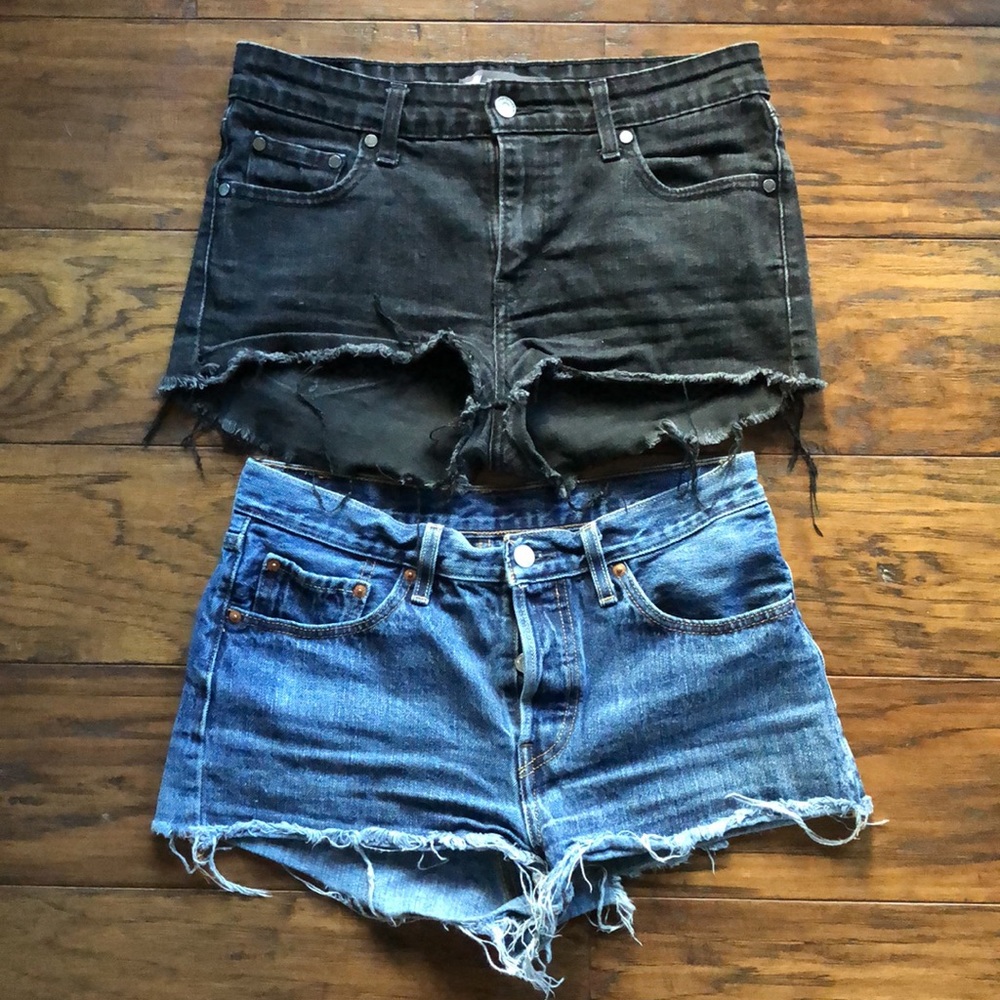 Levi’s Cut-Off Shorts Bundle - Picture 2 of 3